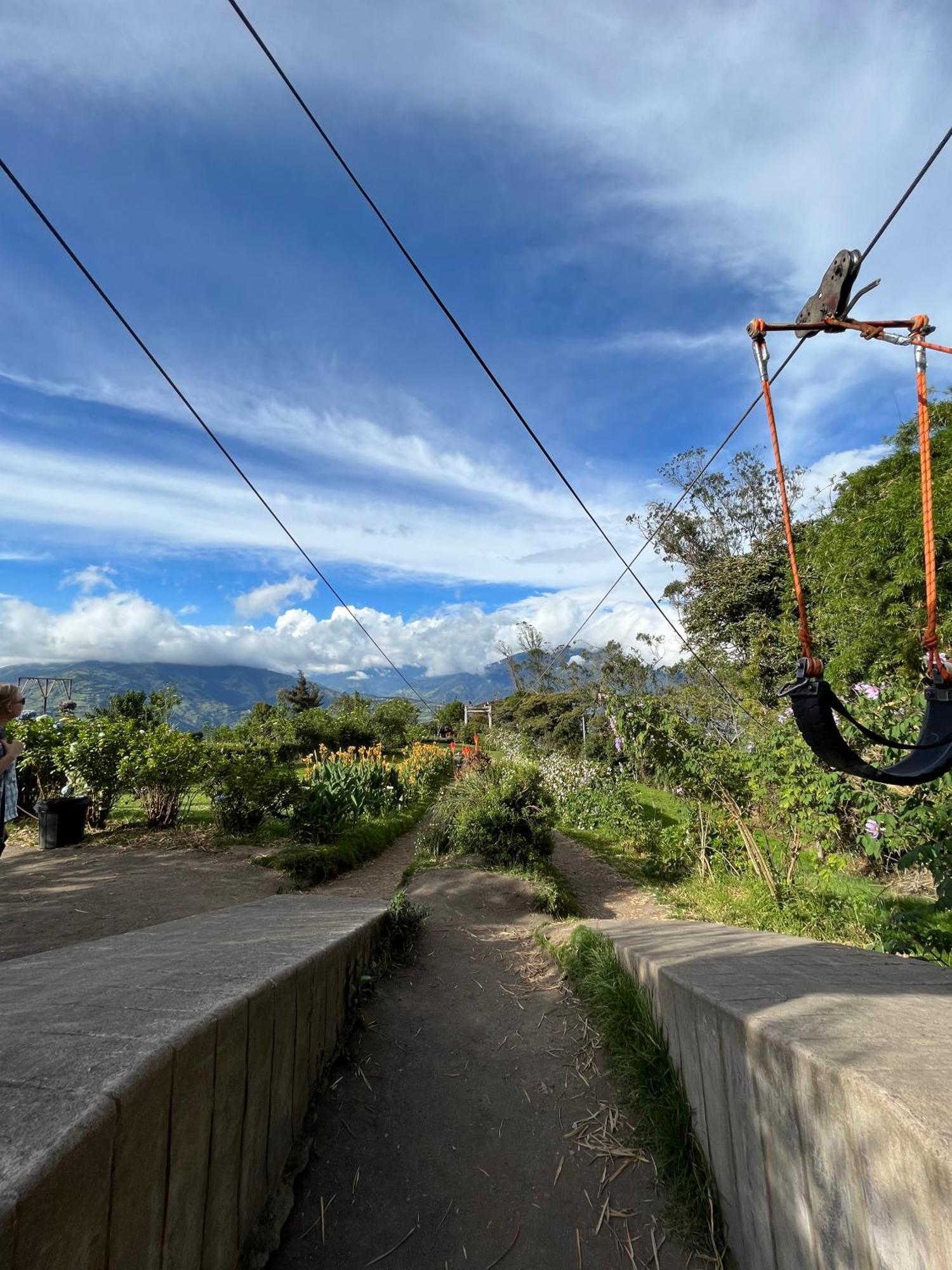 Premium Holiday Cabin - Spectacular Tungurahua Volcano View Banos  Bagian luar foto