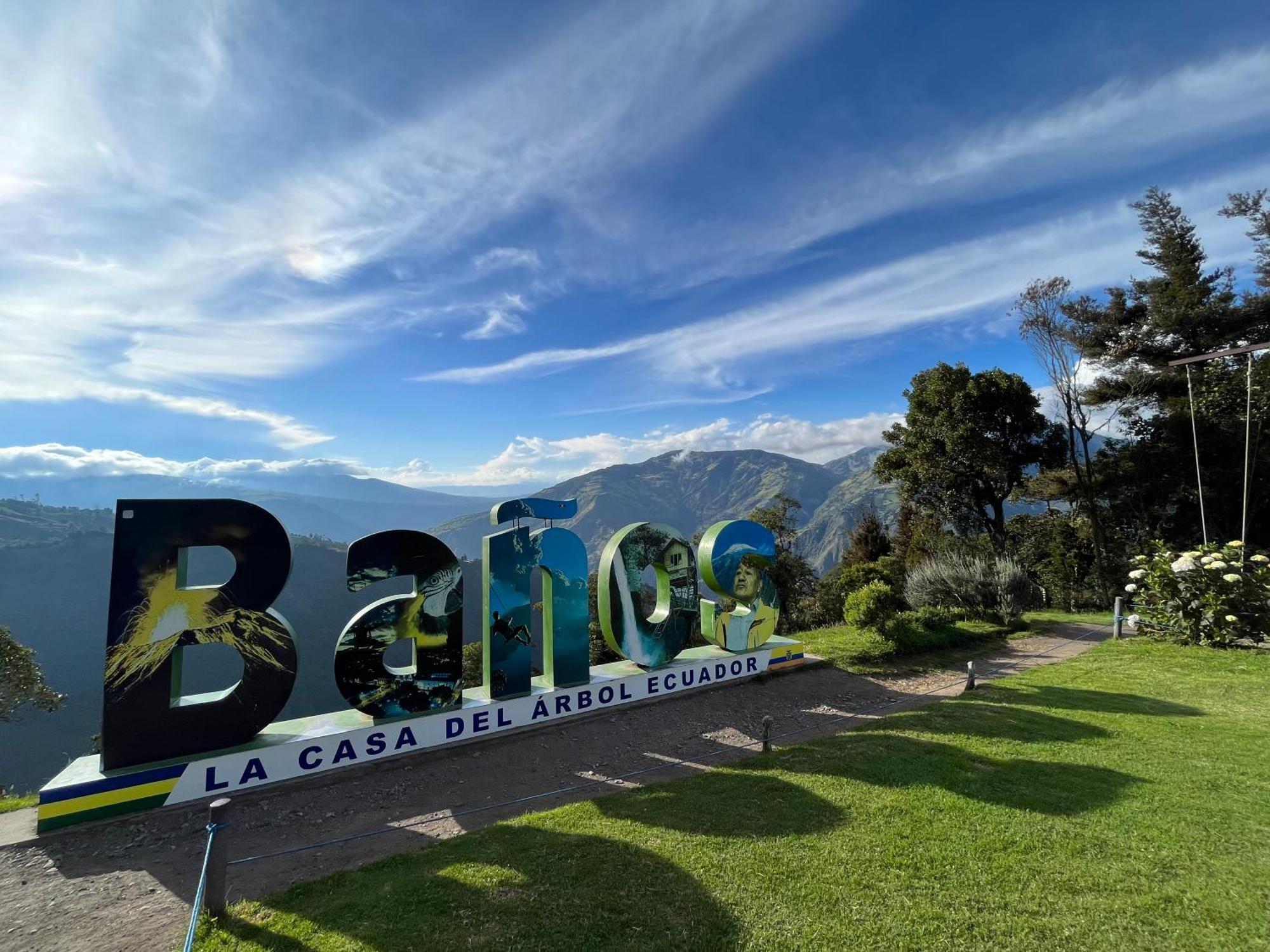 Premium Holiday Cabin - Spectacular Tungurahua Volcano View Banos  Bagian luar foto